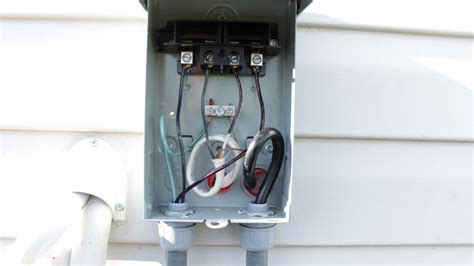 electrical box for ac unit